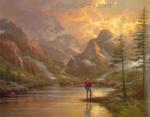  Kinkade,  KIN0015 Thomas Kinkade Painting Reproduction