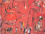 Willem De Kooning replica painting Koo16