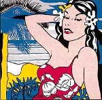  Lichtenstein,  LEI0023 Pop Art Painting