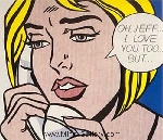  Lichtenstein,  LEI0025 Pop Art Painting