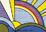  Lichtenstein,  LEI0052 Pop Art Painting