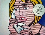  Lichtenstein,  LEI0062 Pop Art Painting