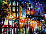 London painting on canvas LON0002