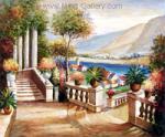  ,  MED0003 Mediterranean Oil Painting