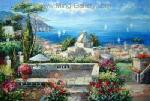  ,  MED0013 Mediterranean Oil Painting