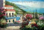 Mediterranean painting on canvas MED0015