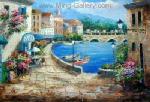  ,  MED0017 Mediterranean Oil Painting