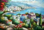 Mediterranean painting on canvas MED0019
