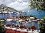  ,  MED0063 Mediterranean Oil Painting