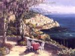 Mediterranean painting on canvas MED0079