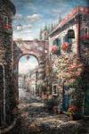  ,  MED0092 Mediterranean Oil Painting