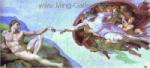  Michelangelo,  MIC0001 Michelangelo Oil Painting Copy