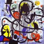  Miro,  MIR0015 Miro Art Reproduction Painting