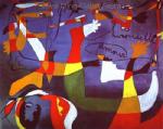  Miro,  MIR0028 Miro Art Reproduction Painting