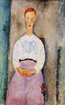  Modigliani,  MOD0017 Modigliani Copy Painting