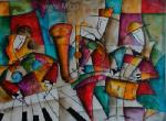 Music painting on canvas MUC0017