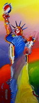 Peter Max replica painting Maxp12