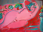 Peter Max replica painting Maxp18