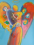 Peter Max replica painting Maxp4