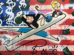 Alec Monopoly replica painting Mono16