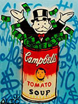 Alec Monopoly replica painting Mono21