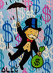 Alec Monopoly replica painting Mono28