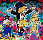 Alec Monopoly replica painting Mono33