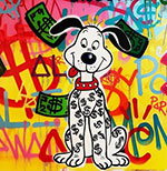 Alec Monopoly replica painting Mono34