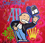 Alec Monopoly replica painting Mono38