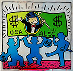 Alec Monopoly replica painting Mono41