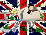 Alec Monopoly replica painting Mono54