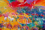 Leroy Neiman replica painting Nei11