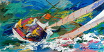 Leroy Neiman replica painting Nei35