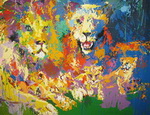 Leroy Neiman replica painting Nei53