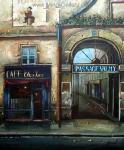  ,  OSF0008 Oil Painting of Old Shopfront