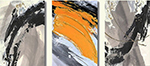 Group Painting Sets Abstract 3 Panel painting on canvas PAA0005