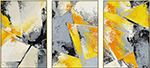 Group Painting Sets Abstract 3 Panel painting on canvas PAA0008