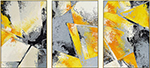 Group Painting Sets Abstract 3 Panel painting on canvas PAA0008