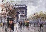  ,  PAR0002 Oil Painting of Paris