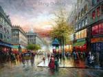 Paris painting on canvas PAR0008