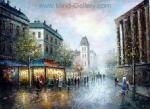  ,  PAR0009 Oil Painting of Paris