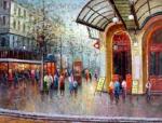  ,  PAR0014 Oil Painting of Paris