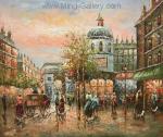 Paris painting on canvas PAR0017