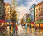  ,  PAR0027 Oil Painting of Paris