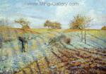  Pissarro,  PIS0009 Pissarro Impressionist Painting