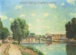  Pissarro,  PIS0012 Pissarro Impressionist Painting