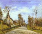  Pissarro,  PIS0018 Pissarro Impressionist Painting