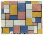  Mondrian,  PMO0005 Mondrian Art Reproduction