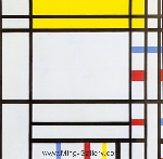  Mondrian,  PMO0008 Mondrian Art Reproduction