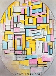 Piet Mondrian painting reproduction PMO0010